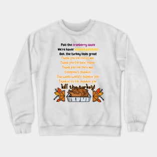 Turkey song bobs burger Crewneck Sweatshirt